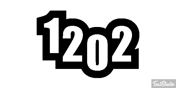 1202 Текстовый эффект
