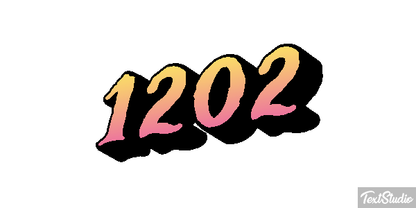 1202 Текстовый эффект