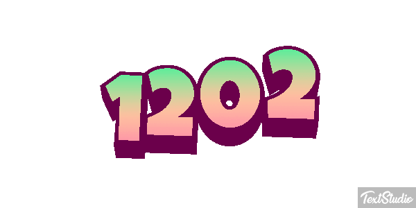 1202 Текстовый эффект
