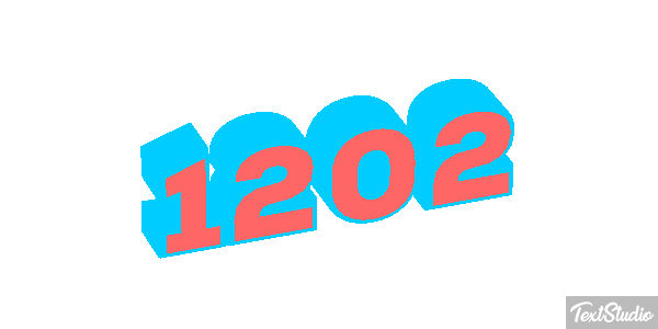 1202 Текстовый эффект