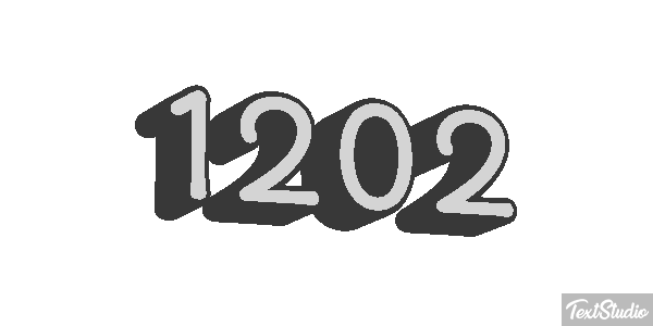 1202 Текстовый эффект
