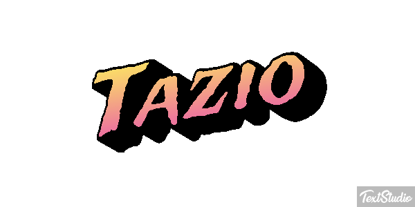Tazio Effetto testo
