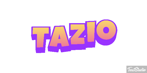 Tazio Effetto testo