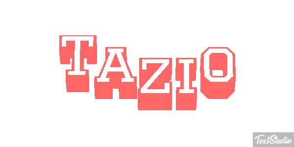 Tazio Effetto testo
