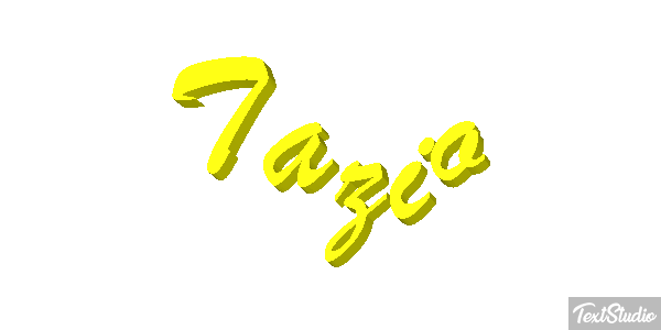 Tazio Effetto testo