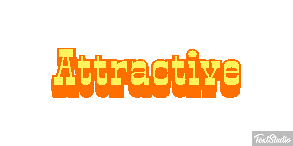 Attractive Tekst effect