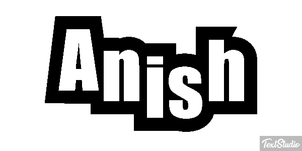 Anish Effetto testo