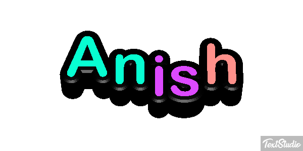 Anish Effetto testo