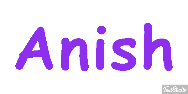 Anish Effetto testo