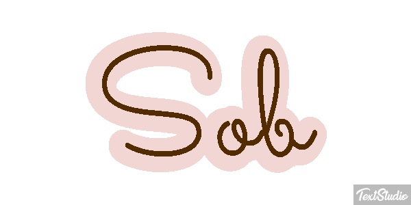 Sob Texteffekt