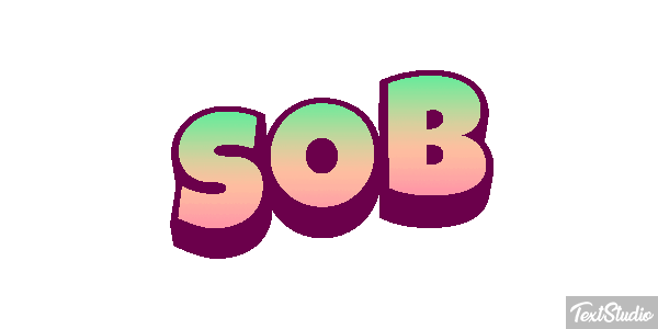 Sob Texteffekt