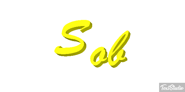 Sob Texteffekt