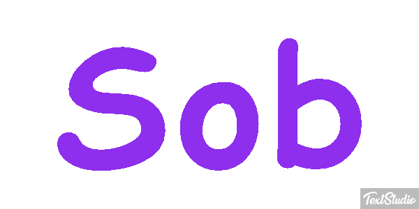 Sob Texteffekt