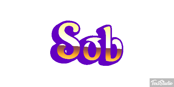 Sob Texteffekt