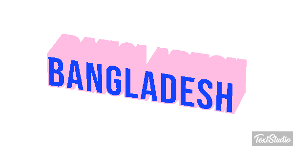 Bangladesh Text effect