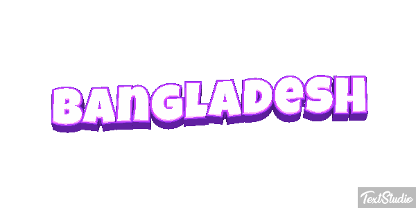Bangladesh Text effect
