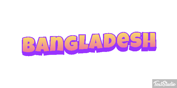 Bangladesh Text effect