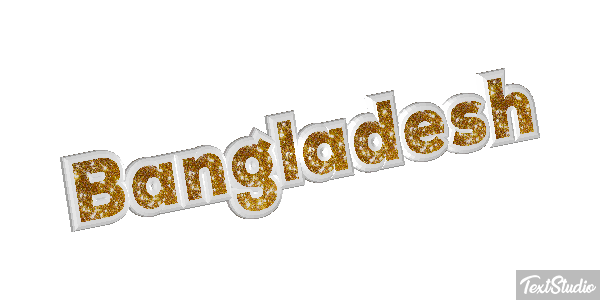 Bangladesh Text effect