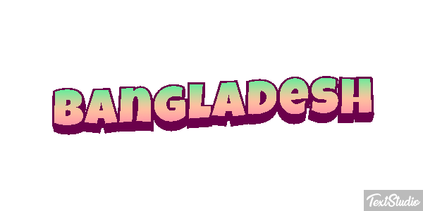 Bangladesh Text effect