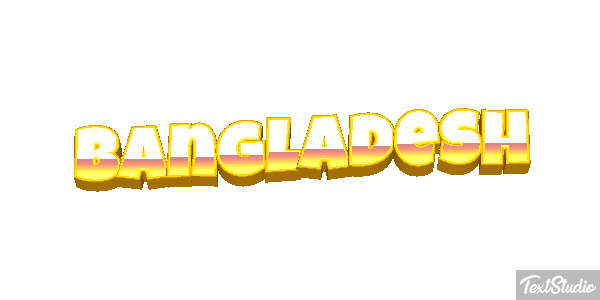Bangladesh Text effect