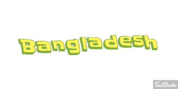 Bangladesh Text effect