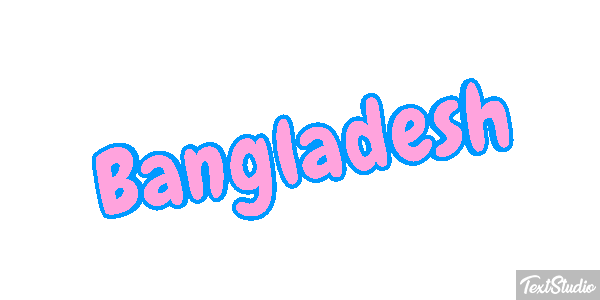 Bangladesh Text effect