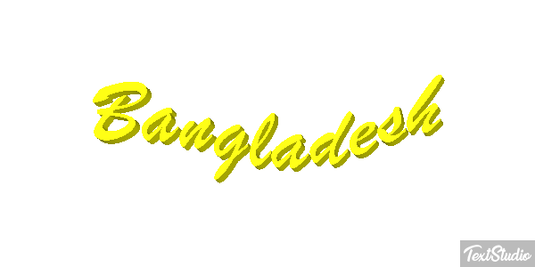 Bangladesh Text effect