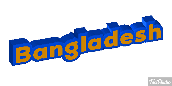 Bangladesh Text effect
