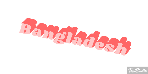 Bangladesh Text effect