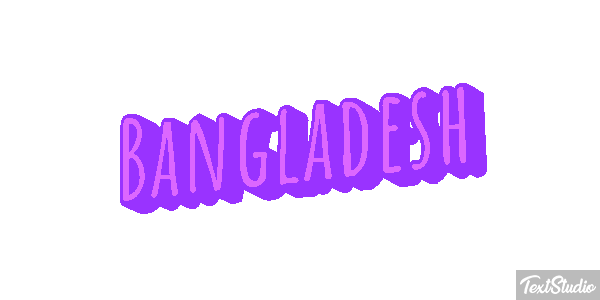 Bangladesh Text effect