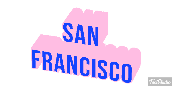 San Francisco Texteffekt
