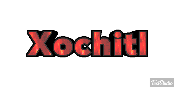 Xóchitl Efecto de texto