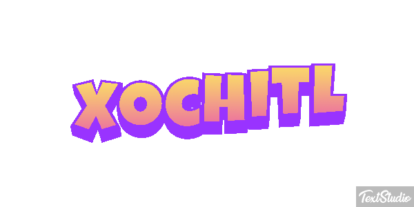 Xóchitl Efecto de texto