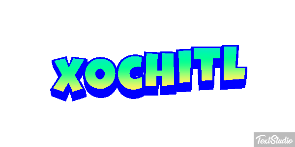 Xóchitl Efecto de texto