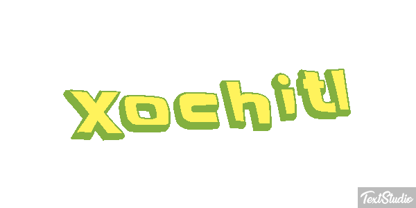 Xóchitl Efecto de texto