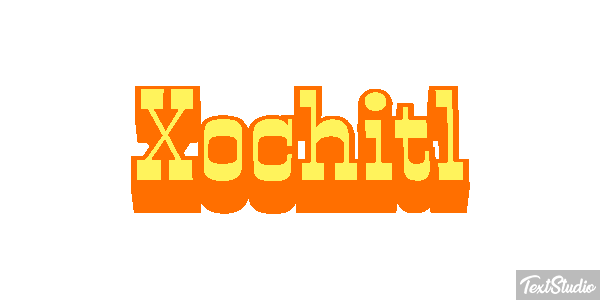 Xóchitl Efecto de texto