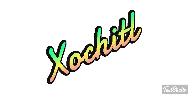 Xóchitl Efecto de texto