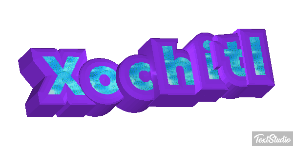 Xóchitl Efecto de texto
