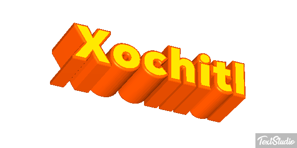 Xóchitl Efecto de texto