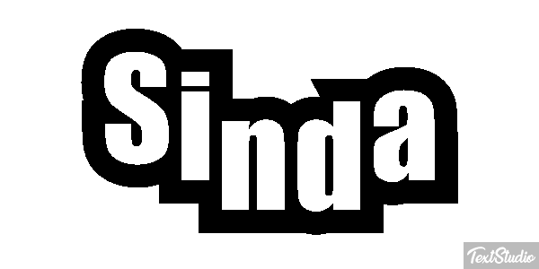 Sinda Text effect