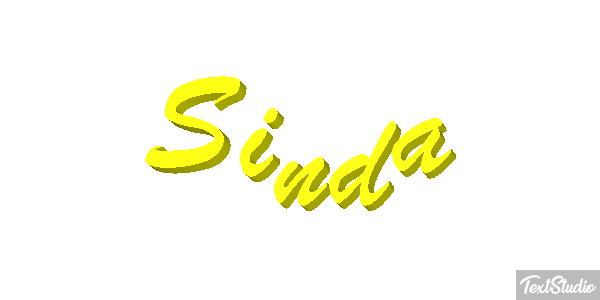 Sinda Text effect