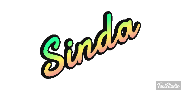 Sinda Text effect