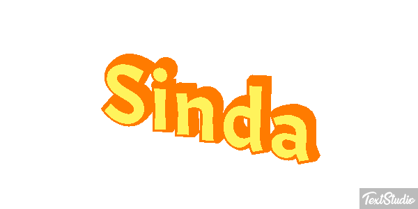 Sinda Text effect