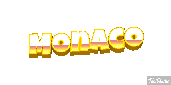 Monaco Tekst effect