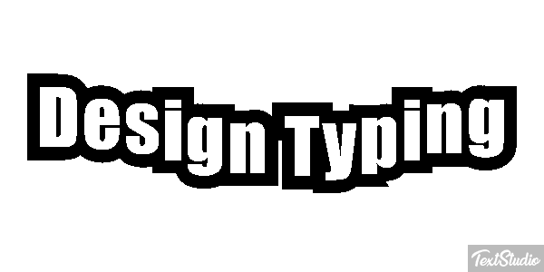 Design Typing Text effect