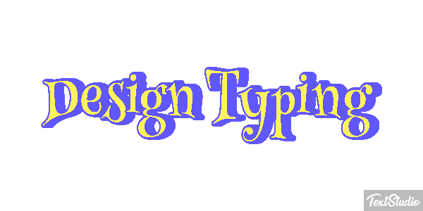 Design Typing Text effect