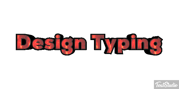 Design Typing Text effect