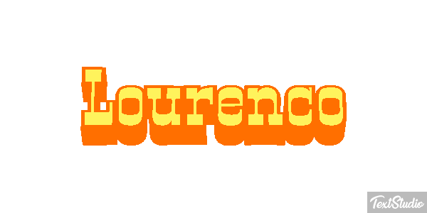 Lourenço Текстовый эффект