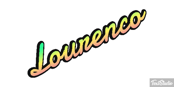 Lourenço Текстовый эффект