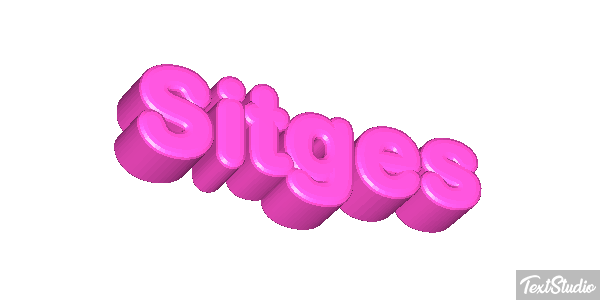 Sitges Effet de texte